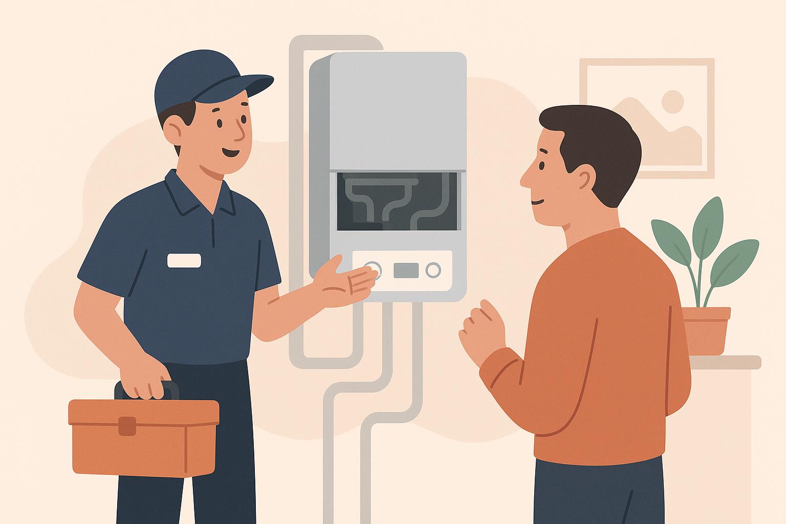 what's included with an annual boiler service in horley